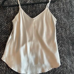 reformation silk top - size xs